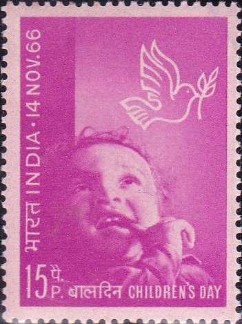 India on Children’s Day 1966