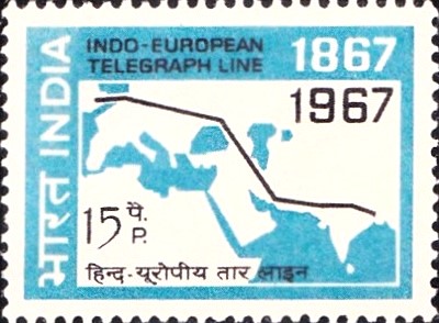India on Indo-European Telegraph Line
