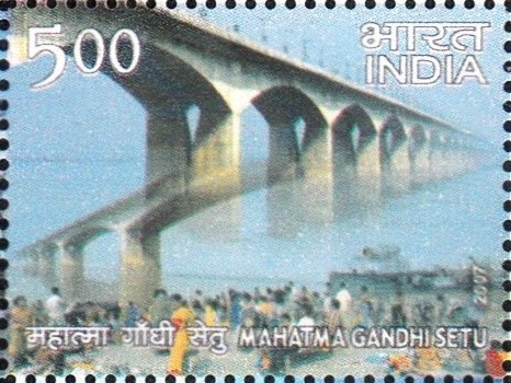 Ganga Bridge : pre-stressed cantilever construction