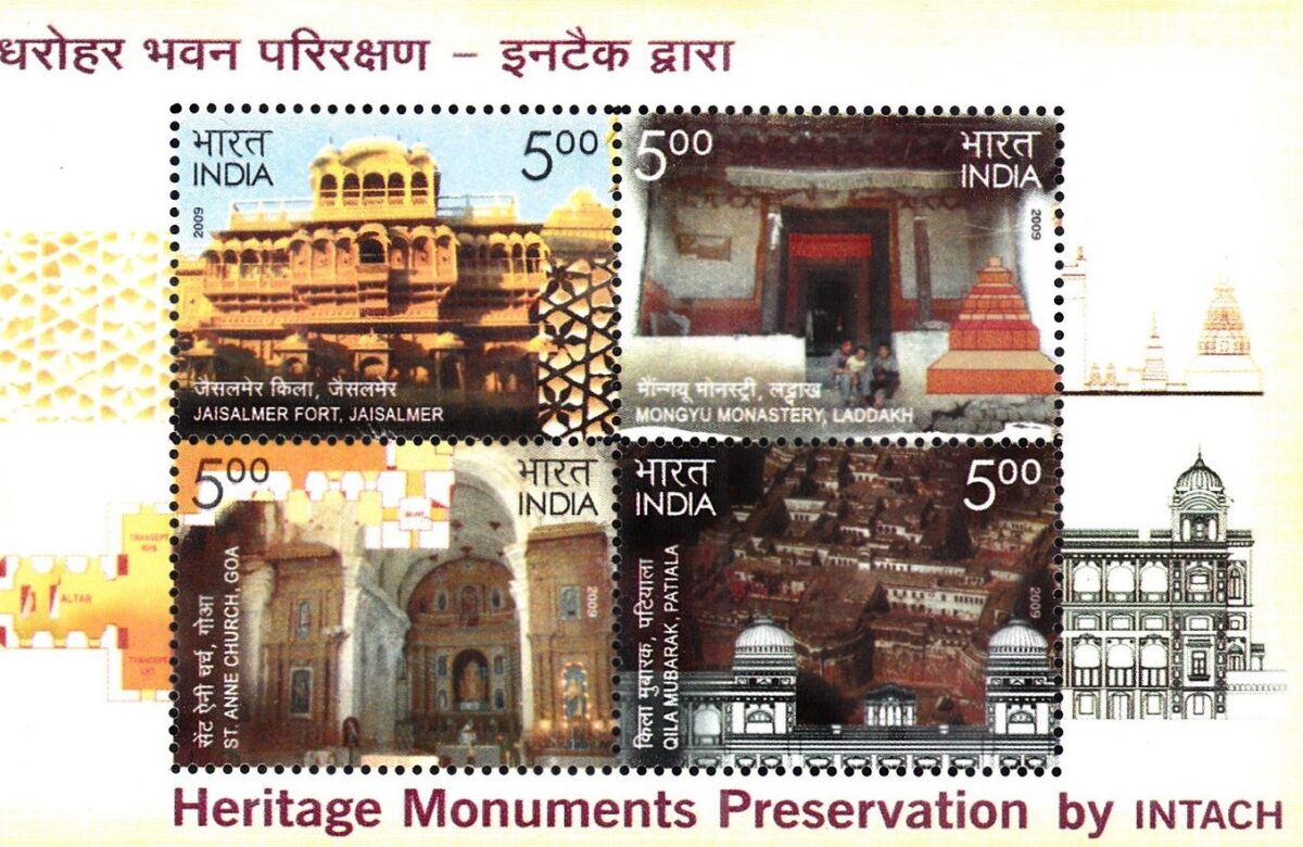 Heritage Monuments Preservation by INTACH
