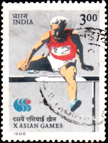 India on X Asian Games 1986