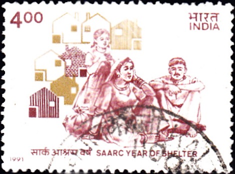 India on SAARC Year of Shelter 1991