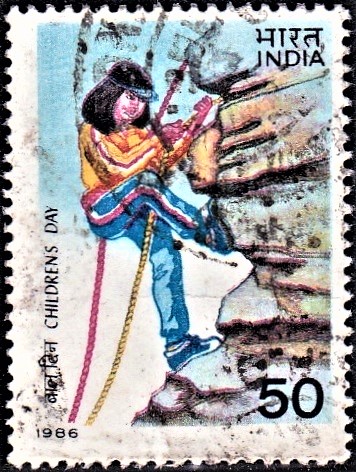 India on Children’s Day 1986