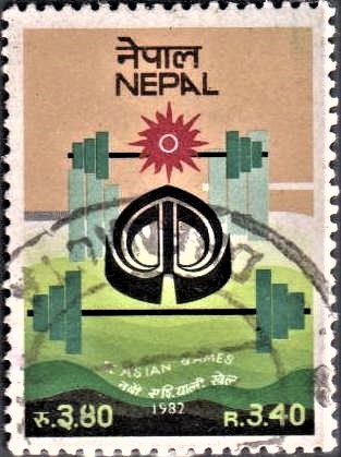  Nepal on IX Asian Games 1982