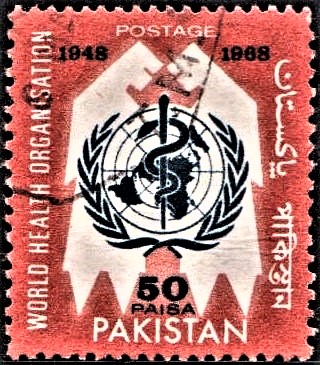  Pakistan on World Health Organization 1968