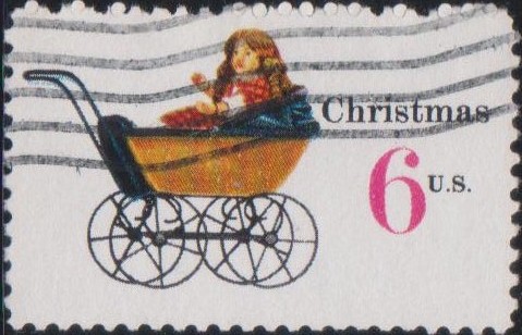 1418 Doll Carriage [United States Stamp 1970]
