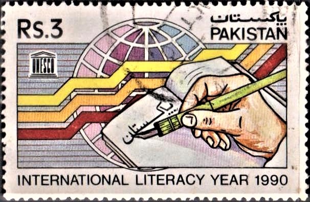  Pakistan on International Literacy Year 1990
