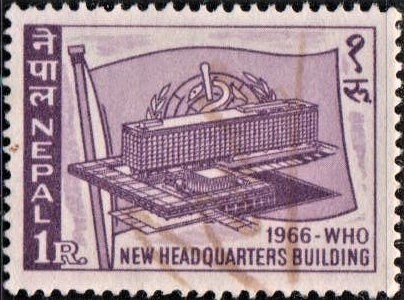  Nepal on W.H.O. New Headquarters Building, 1966