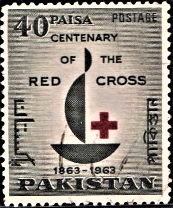 Pakistan on Red Cross 1963