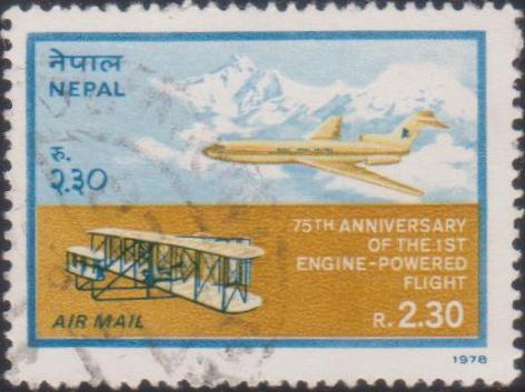 Nepal on First Engine-Powered Flight