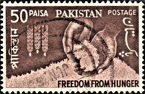 Pakistan on Freedom from Hunger 1963
