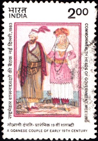 Early 19th century Goanese Couple