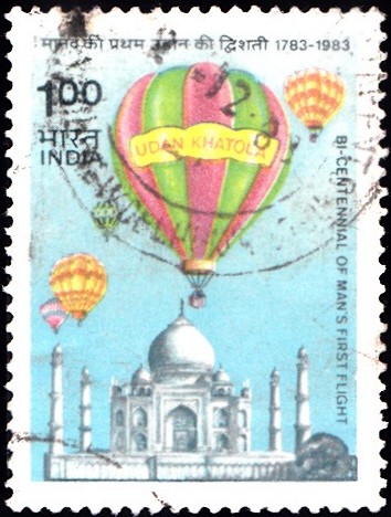 Udan Khatola : India's First Hot Air Balloon and Taj Mahal
