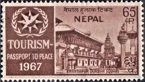 Nepal on International Tourist Year 1967