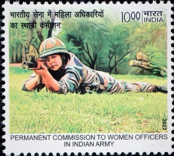 Indian Women Soldier