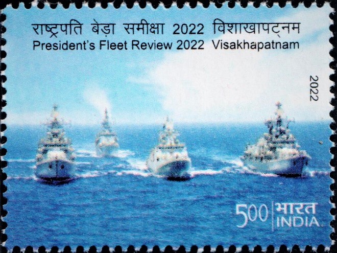 India on International Fleet Review 2022